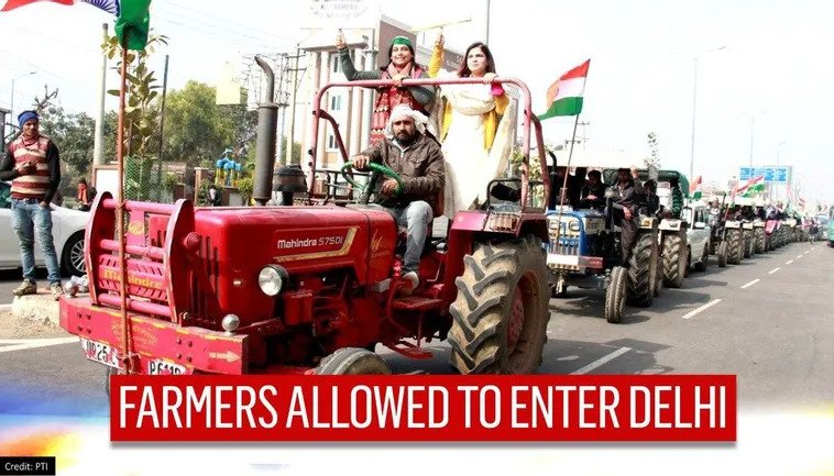 Delhi Police Gives Nod To ‘Kisan Tractor Rally’ On R-Day; Farmers Allowed To Enter Delhi